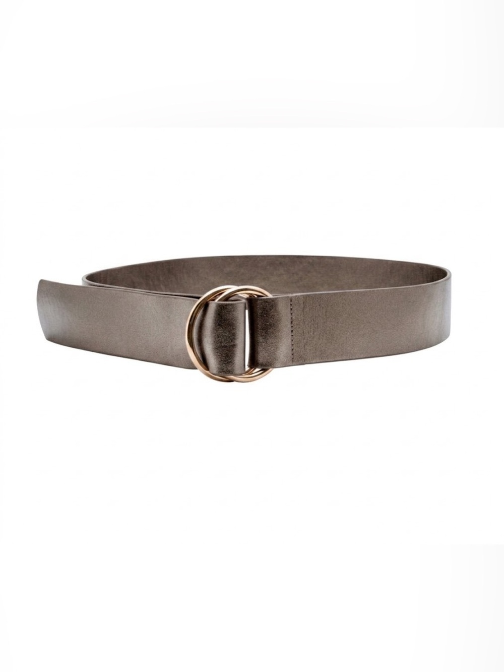 NWT Leather Belt  - Walter Baker Pewter Color S/M